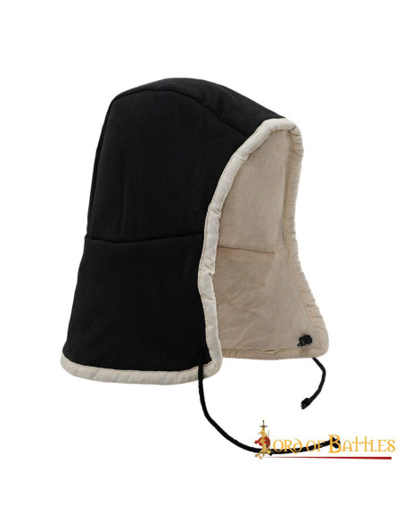 Crepe medieval com atacadores - preto