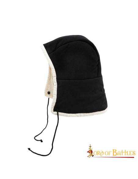 Crepe medieval com atacadores - preto