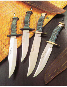 Faca Big Mountain com cabo de borracha