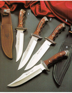 Faca Venice com cabo de madeira