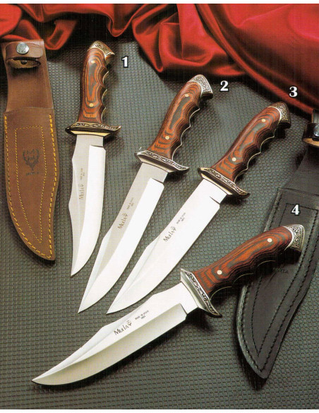 Faca Venice com cabo de madeira