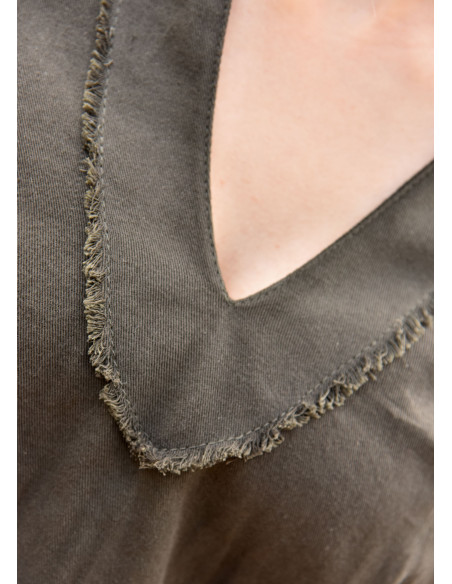 Túnica feminina Ylva Viking - verde...