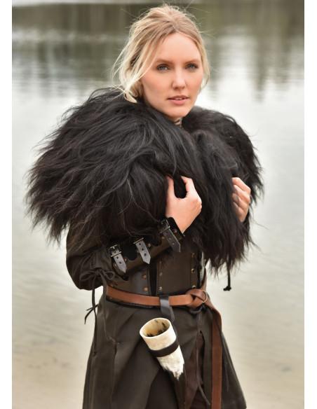 Túnica feminina Ylva Viking - verde...