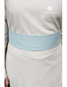 Cinto medieval ajustável Sieglinde, azul gelo 2