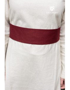 Sieglinde cinto medieval ajustável, bordô