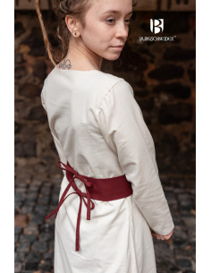 Sieglinde cinto medieval ajustável, bordô 2