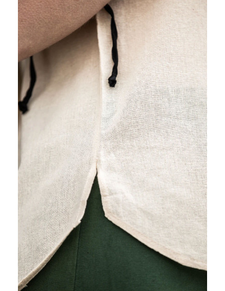 Blusa medieval modelo Amelia, branco...