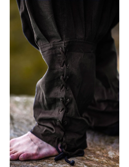 Calça Viking de Algodão Norman, Marrom