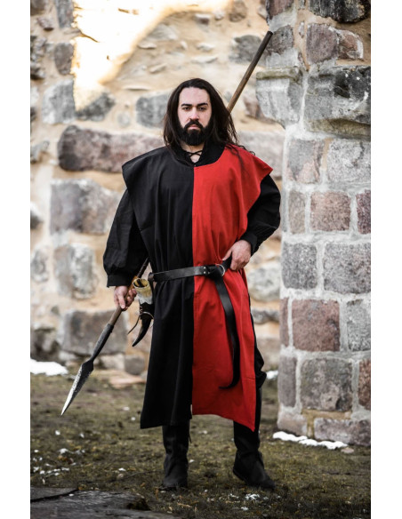 Frojoerick túnica medieval bipartida,...