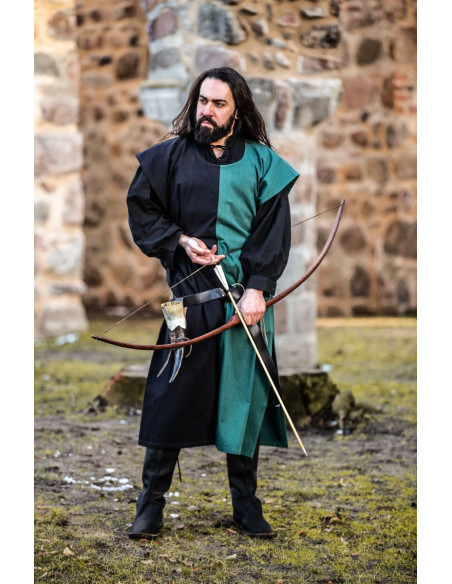 Frojoerick túnica medieval bipartida,...