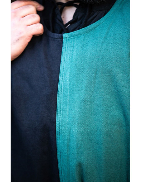 Frojoerick túnica medieval bipartida,...