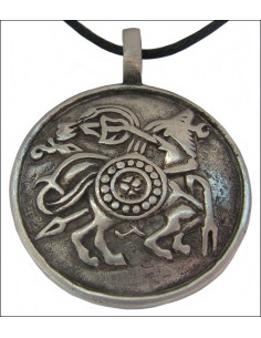pingente de símbolos viking