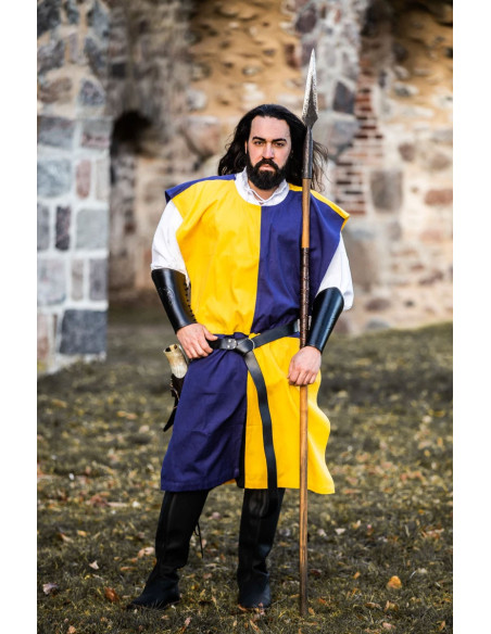 Túnica Medieval Tabuleiro de Xadrez...