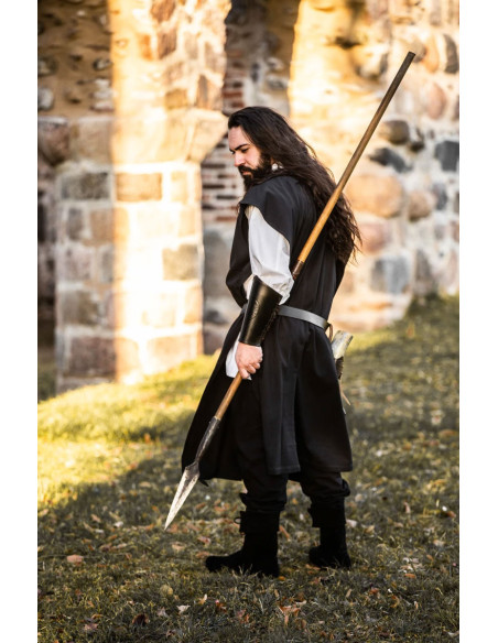 Túnica medieval de algodão...