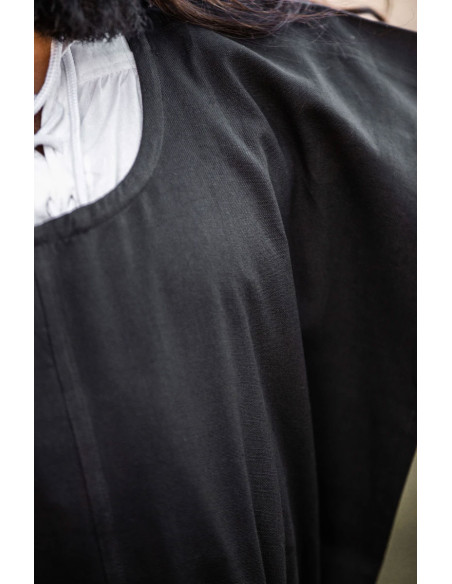 Túnica medieval de algodão...