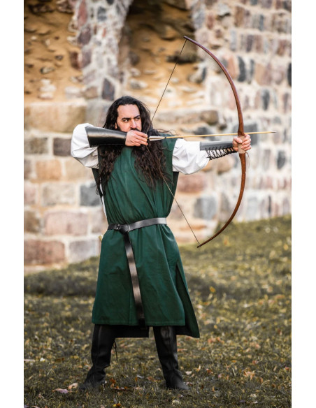 Túnica medieval de algodão...