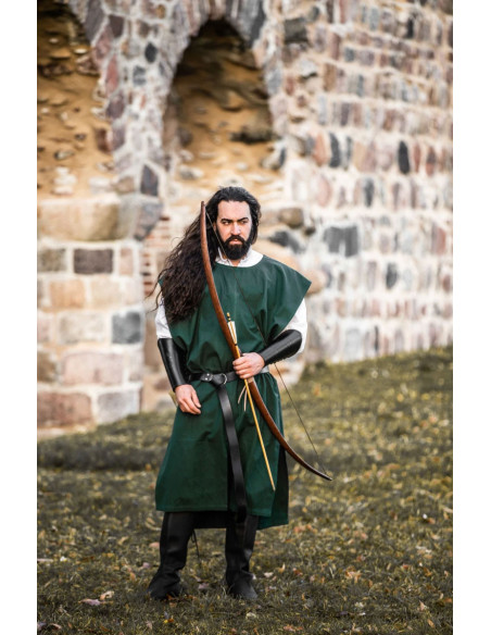 Túnica medieval de algodão...