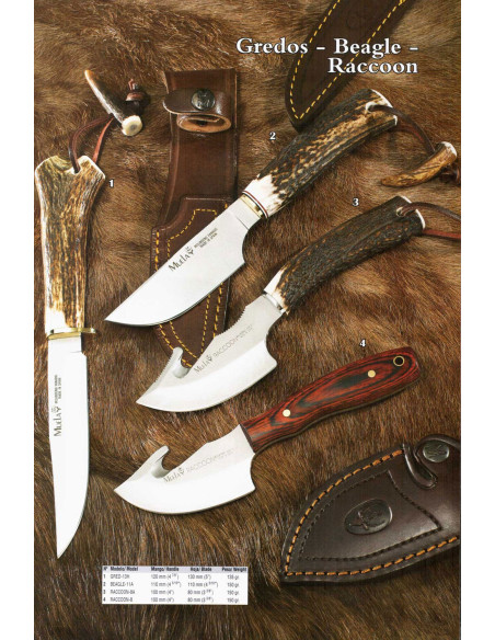 Facas Gredos-Beagle-Reccoon