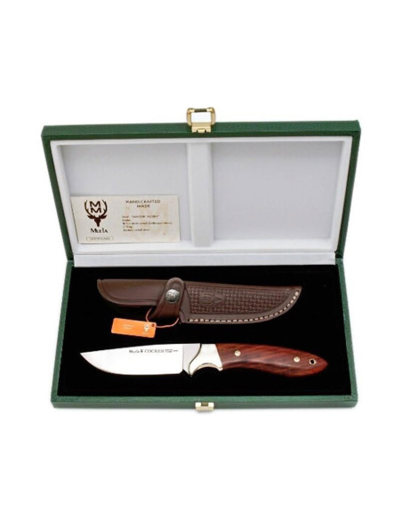 Faca de caça Cocker, lâmina de aço...