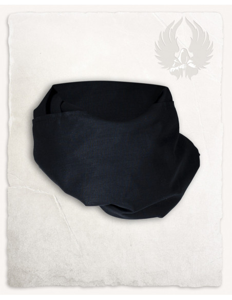 Lenço camponês modelo Emil, cor preta