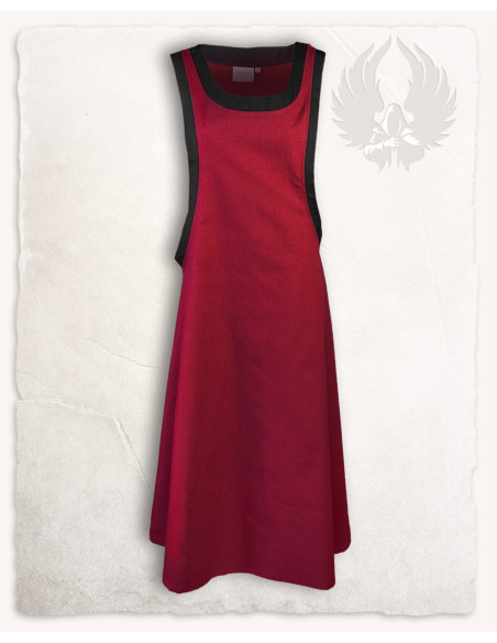 Vestido medieval lady Juliana, cor bordô