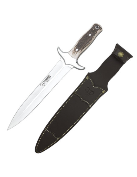 Faca de caça de acabamento, chifre de...