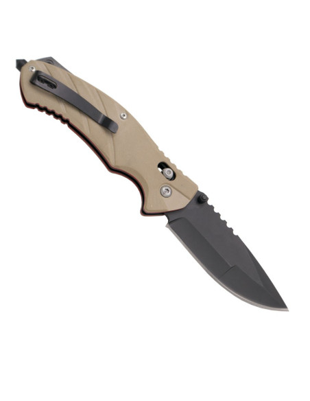 Terceiro canivete de aço inoxidável e...