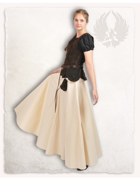 Saia medieval de algodão modelo...