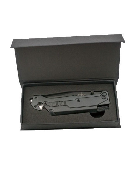 Faca de resgate Red Third, com serra