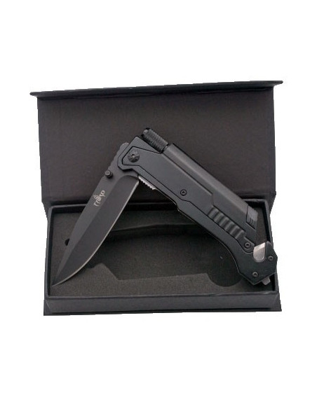 Faca de resgate Red Third, com serra