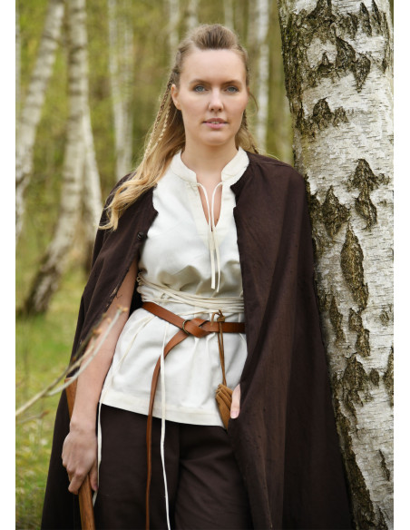 Blusa Viking sem mangas modelo Levke,...