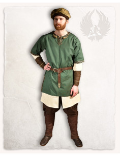 Boné de couro de camurça preto modelo Ragi 2