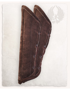 Pulseiras medievais em camurça modelo Leopold 2