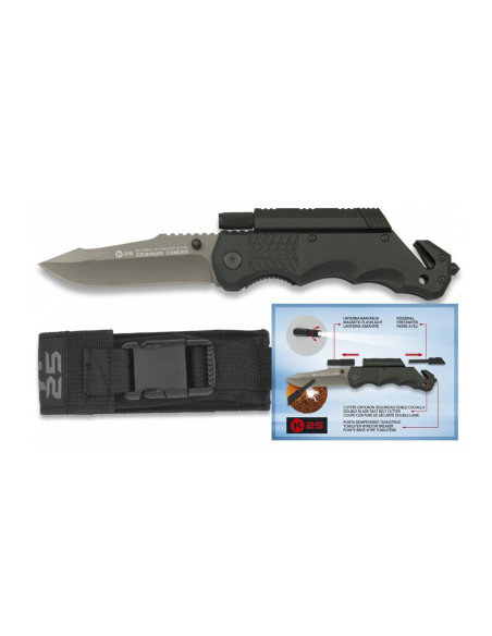 Faca de resgate RUI PRO com banho de...