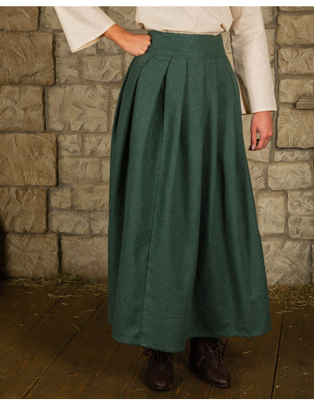 Saia medieval de algodão modelo Anna,...