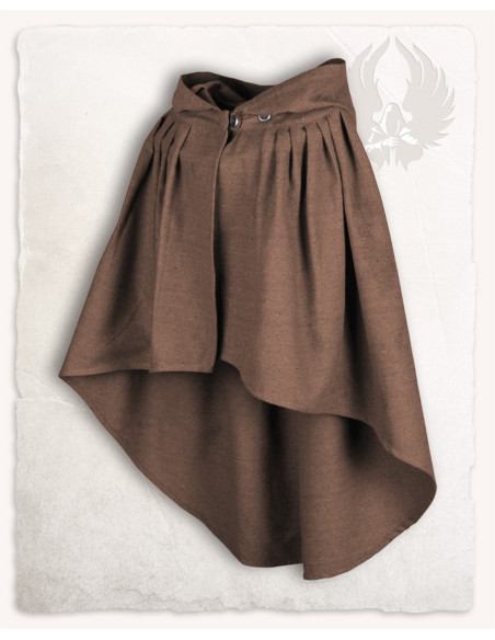 Manto curto medieval de algodão...