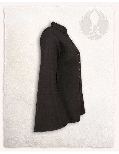 Blusa pirata modelo Kassandra, cor preta