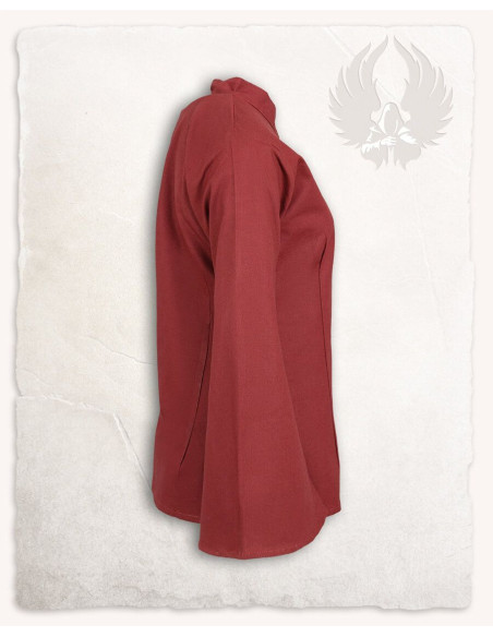 Blusa pirata modelo Kassandra, cor bordô