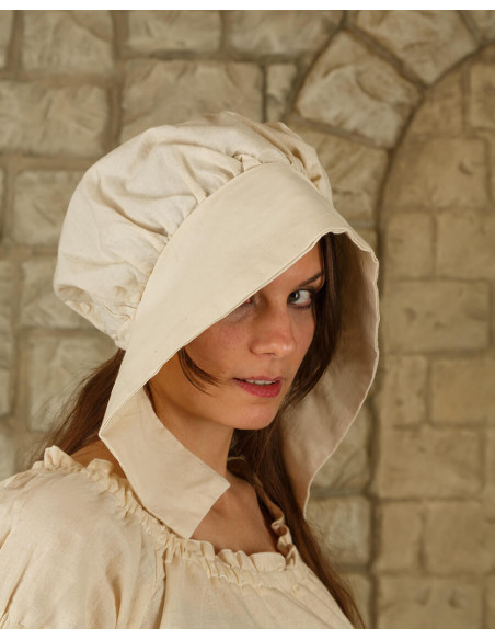 Touca medieval em algodão modelo...