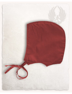 Crespina medieval vermelha modelo Lisbeth