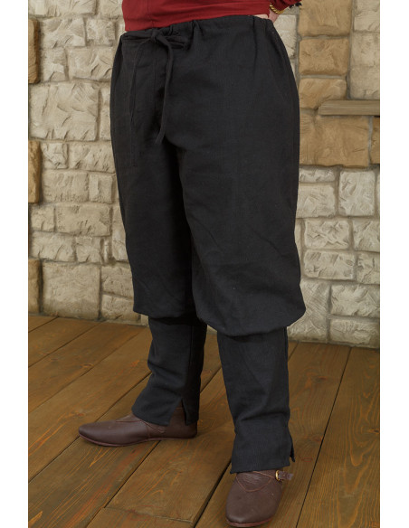 Calças medievais de algodão modelo...