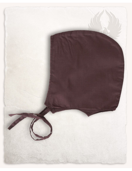 Crespina medieval marrom modelo Lisbeth