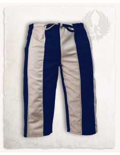 Calça pirata modelo Jack, cor azul creme 2