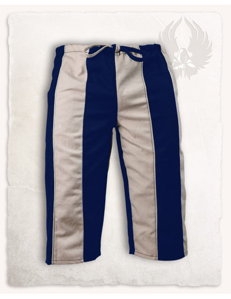 Calça pirata modelo Jack, cor azul creme