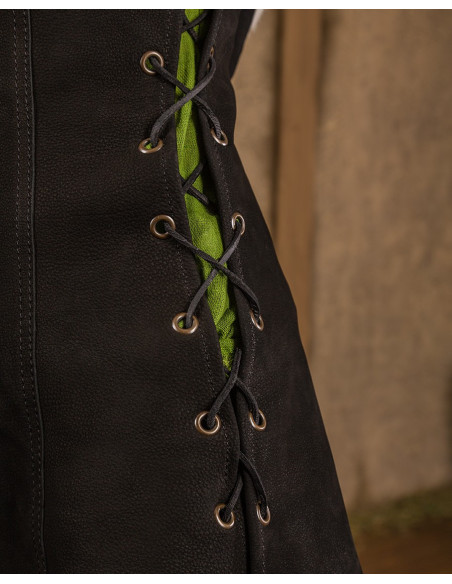 Vestido medieval com capuz modelo...