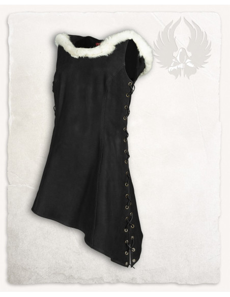 Vestido medieval com capuz modelo...