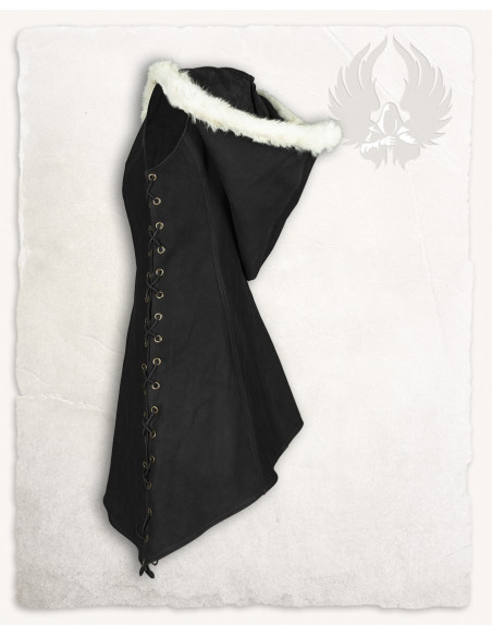 Vestido medieval com capuz modelo...