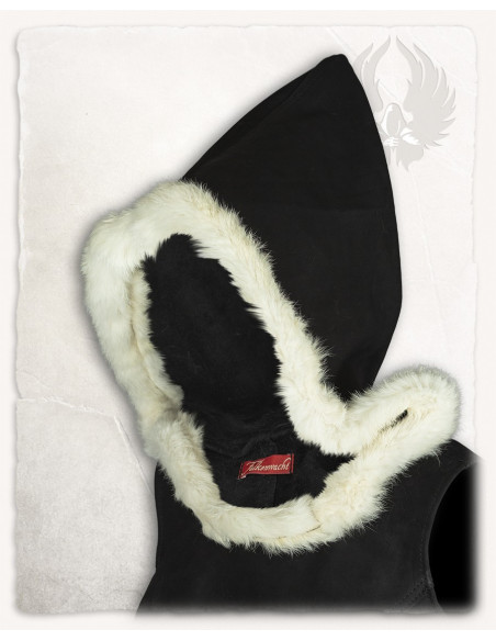 Vestido medieval com capuz modelo...