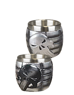 Copo de shot Punisher Skull, decorativo (1 unidade)