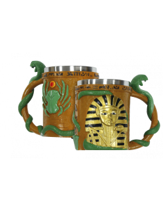 Taça egípcia Tutancâmon, decorativa (1 unidade)
